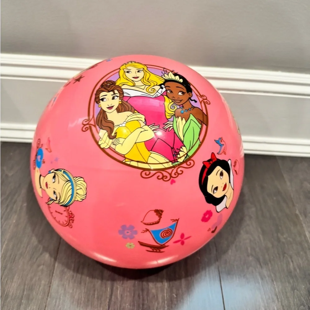 Disney Princess Pink Play Ball for Indoors Outdoors Girls Toddlers Kids